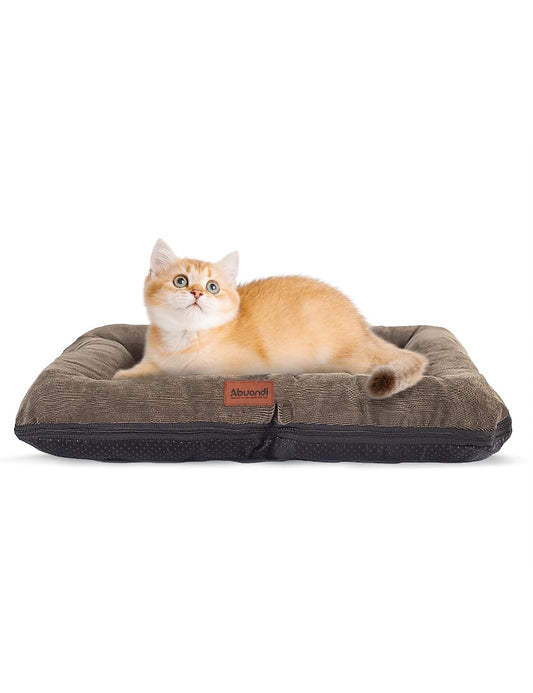 Dog Crate Pad Bed Mat for Extra Small Dog Indestructible Dog Bed Washable & Anti-Slip Dog Crate Bed for Dogs Cozy Sleeping Mat Durable Dog Bed for Dogs and Cats